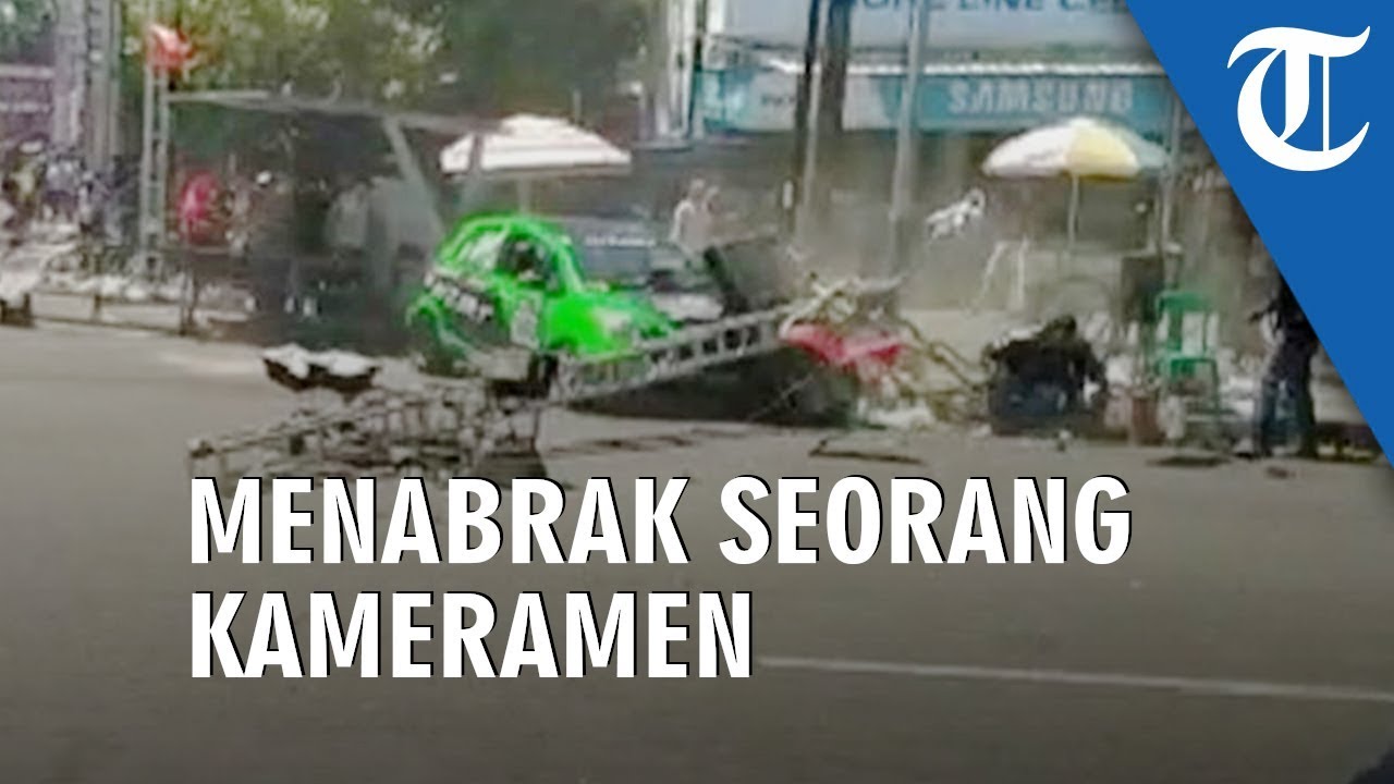 Video Detik-detik Pembalap Kejurnas Auto Gymkhana 