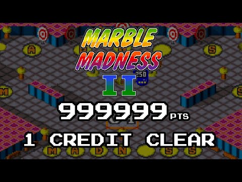 Marble Madness II - 999,999 Points - 1 Credit Clear