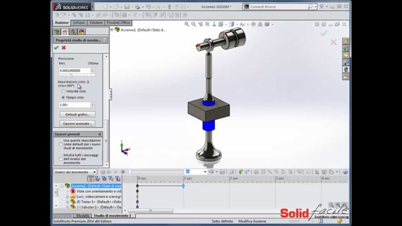 Video tutorial 14 Creazione di una camma