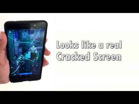 Broken Screen 3D Live Wallpaper Video