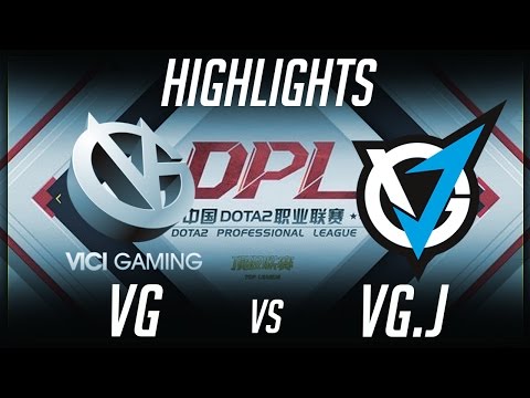 VG vs VG.J DPL 2017 Highlights Dota 2 by Time 2 Dota #dota2