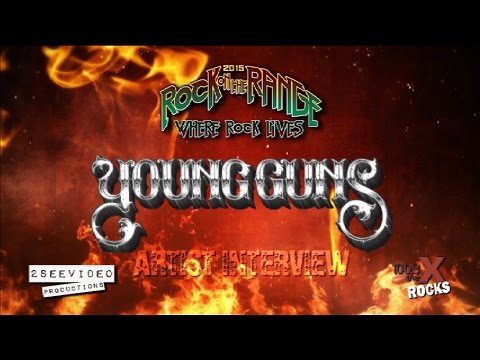 Young Guns Rock on the Range interview with 100.3 The X Rocks 2015