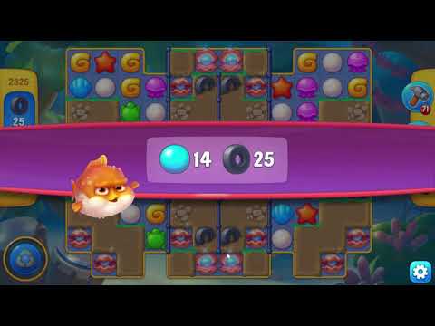 Fishdom 2325 Hard Level - NO BooSTERS