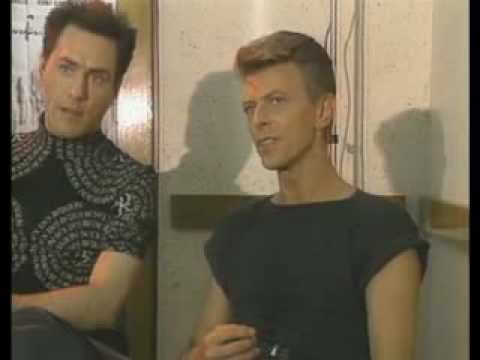 David Bowie and Tin Machine being interviewed by AFN's Backstage with Leonard Buchanan 1991