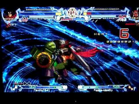 Blazblue - Justice (Bang) vs. Liana (Tager) (2)