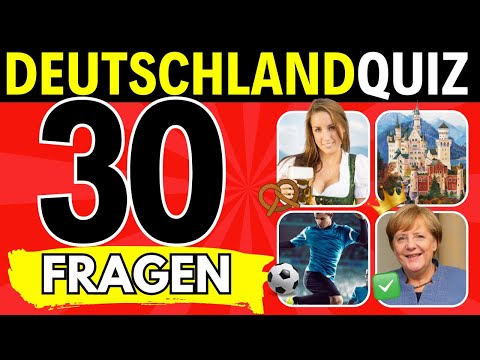 General Knowledge Quiz Germany: Test your knowledge with 30 questions 🧠