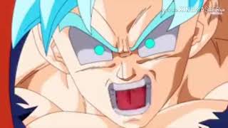 ドラゴンボール超「ブロリー(フルパワ)！！さささん！孫悟空、ベジータスーパーサイヤ人ブルー！」