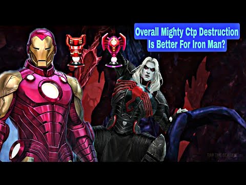 Overall Mighty Ctp Destruction Is Better For Iron Man? - Marvel Future Fight