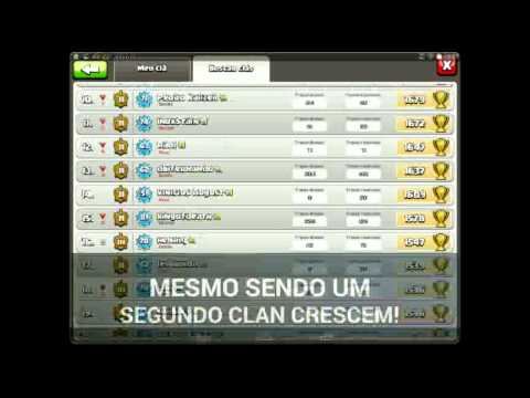 DIVULGANDO CLANS!APOCALIPSE WAR! (CLASH OF CLANS)