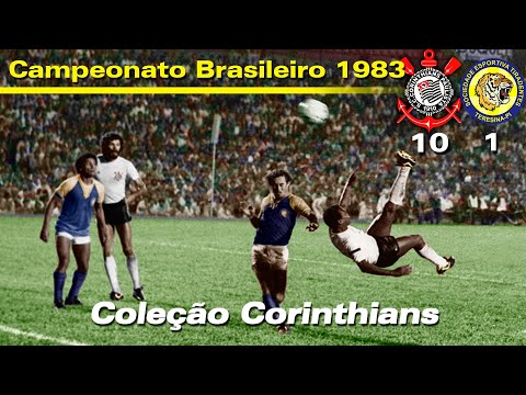 Corinthians 10 x 1 Tiradentes-PI - 09 / 02 / 1983 (Biggest win in Brazilian Championships)