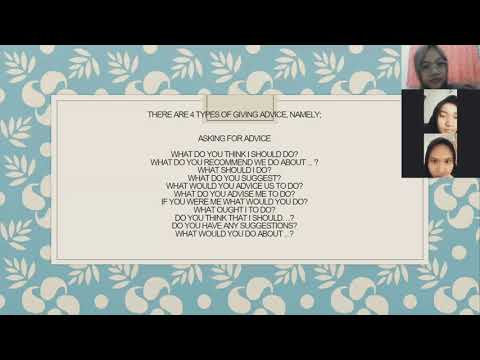 Microteaching II Teaching Practice - giving advice