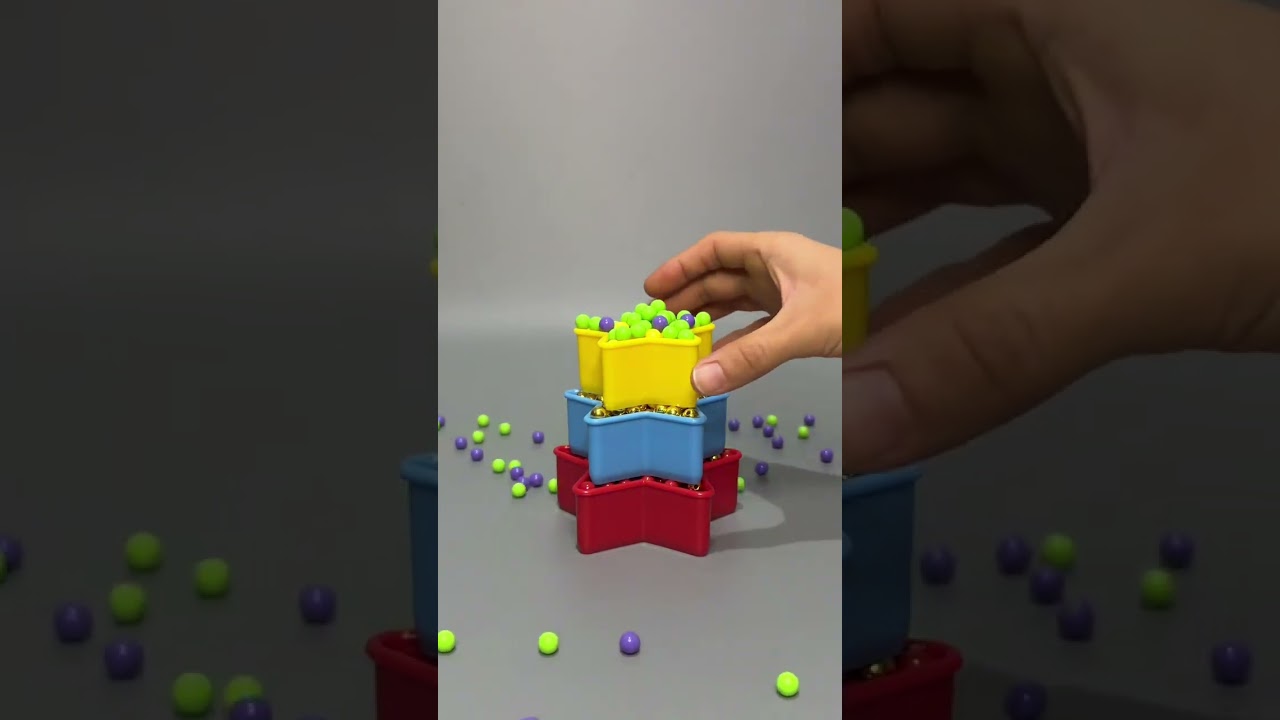 ✨ Relaxing Smooth Beads Therapy ASMR | Peaceful Flow for Mental Health🌈 #satisfying #asmrvideos