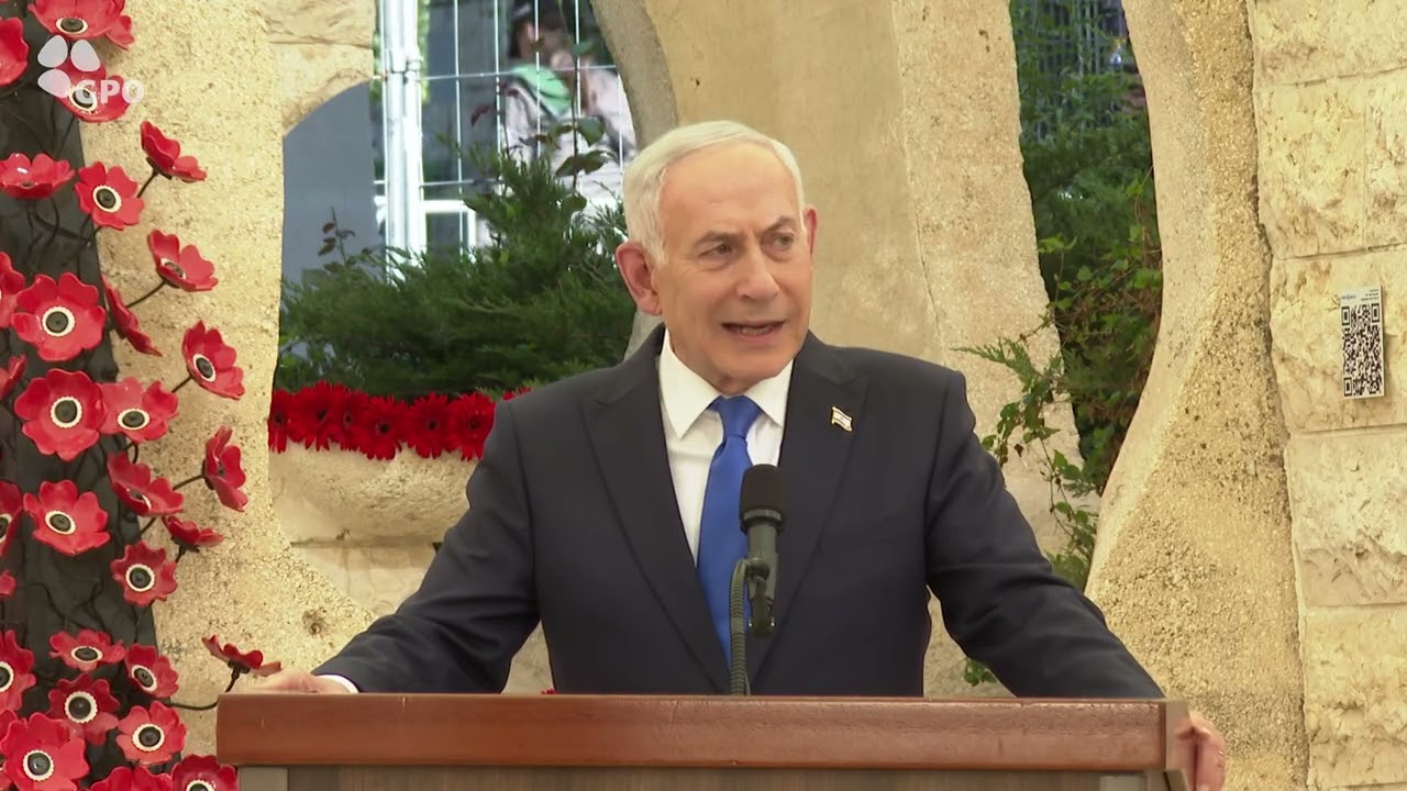 דברי רה"מ נתניהו בטקס האזכרה הממלכתי לטבח ולגבורה בכ"ב בתשרי - 7 באוקטובר