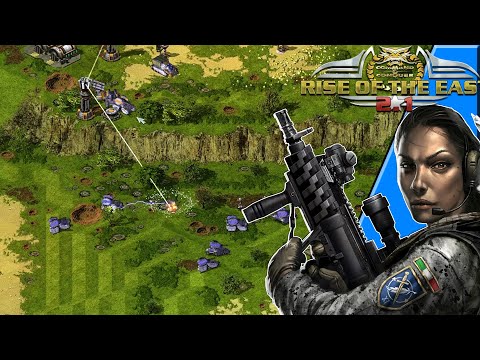 Red Alert 2 - Red Resurrection Mod | USA superiority vs Soviets