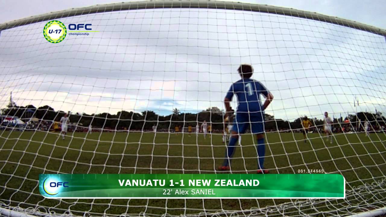 2013 OFC U-17 Championship / Day 3 / Vanuatu vs New Zealand Highlights