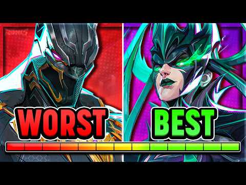 Ranking WORST to BEST CARRY HEROES in Marvel Rivals