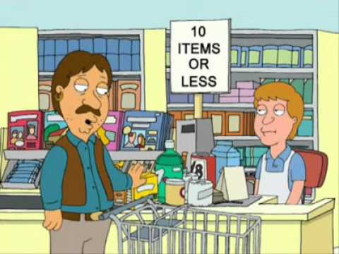 Family Guy - 10 items or less