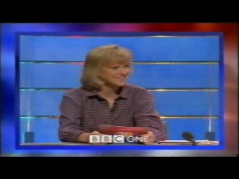 A 'Question of Sport' trailer ,a young Sue Barker ~ Old!