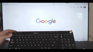 Video thumbnail for Logitech K360 Wireless USB Keyboard by RC Beach Flyer