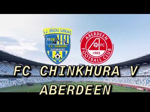 FC CHINKHURA V ABERDEEN EUROPA LEAGUE QUALIFYING GOALS