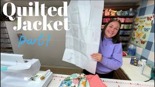 Let’s start this quilted jacket!