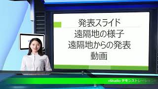 【vStudio】オンライン×大型学会・イベントサンプル【WiseUp北堀江】