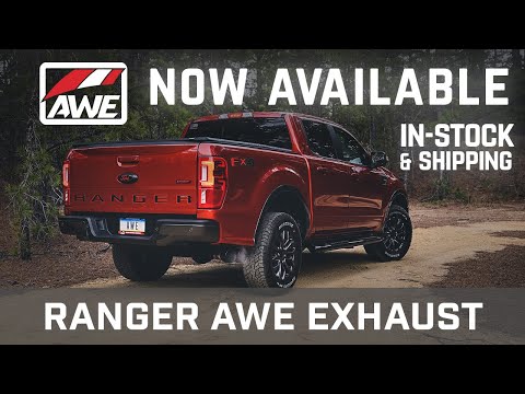2019-2020 Ford Ranger AWE Tuning 0FG Dual Exit Cat-Back Crawler Conversion Exhaust Kit Now Available