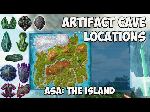 ALL ARTIFACT LOCATIONS | ARK Survival Ascended The Island