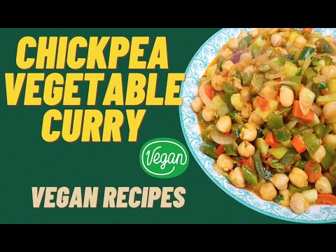 How To Make Chickpea Curry | Easy Channa Veg | Vegan Recipes