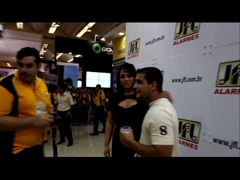 Andressa Soares - A Mulher Melancia - Exposec 2012 JFL Alarmes