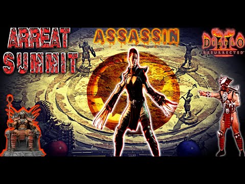 Diablo II: R - Martial Arts Assassin- Arreat Summit - Nightmare - feat Mortal Kombat (Shao Kahn) 4k
