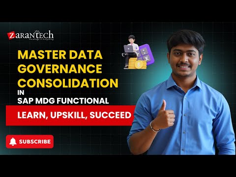Master Data Governance Consolidation in SAP MDG Functional | ZaranTech
