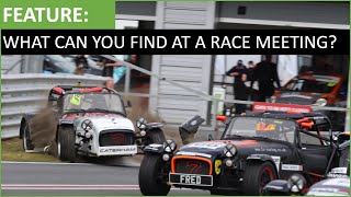 What can you find at a race meeting? Brutal racing roundup at Snetterton with Caterham