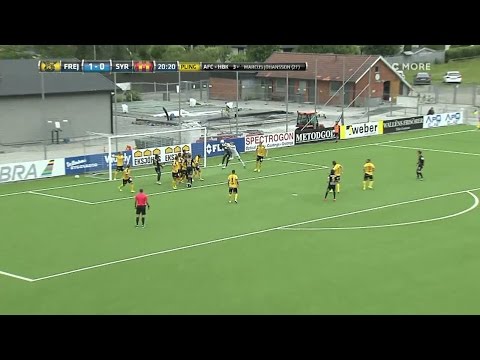 Målvaktstavla räddade Syrianska mot Frej - TV4 Sport