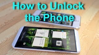 BlackBerry Z10 - How to Unlock The Phone