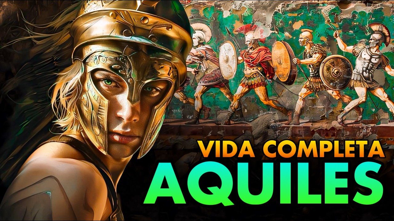 La Saga de Aquiles: Nacimiento Divino, Cólera Mortal y Caída Trágica.