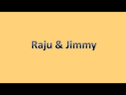 Raju and Jimmy | Children’s Story | English Story | Fun Story for Kids