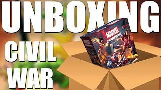 Marvel Champions Civil War Unboxing and First Impressions