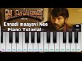 Ennadi Maayavi Nee | Piano Tutorial | Vada Chennai | Tamil Piano