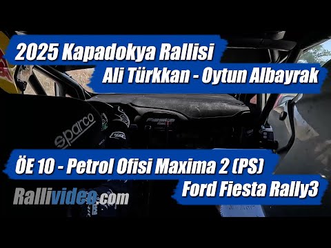 INCAR // 2025 Kapadokya Rallisi / Ali Türkkan - Oytun Albayrak / ÖE 10 - Petrol Ofisi Maxima 2