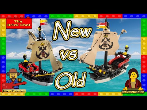 NEW vs OLD LEGO Pirates Merchant Ship COMPARISON!! Which one is BETTER??