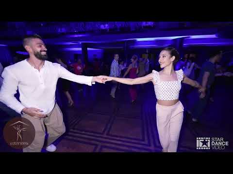 Panagiotis Aglamisis & Léa Van Accoleyen - social dancing @ The Dance House - Prague