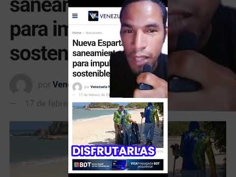 Nueva Esparta realiza saneamiento de las Playas para Turismo Sostenible