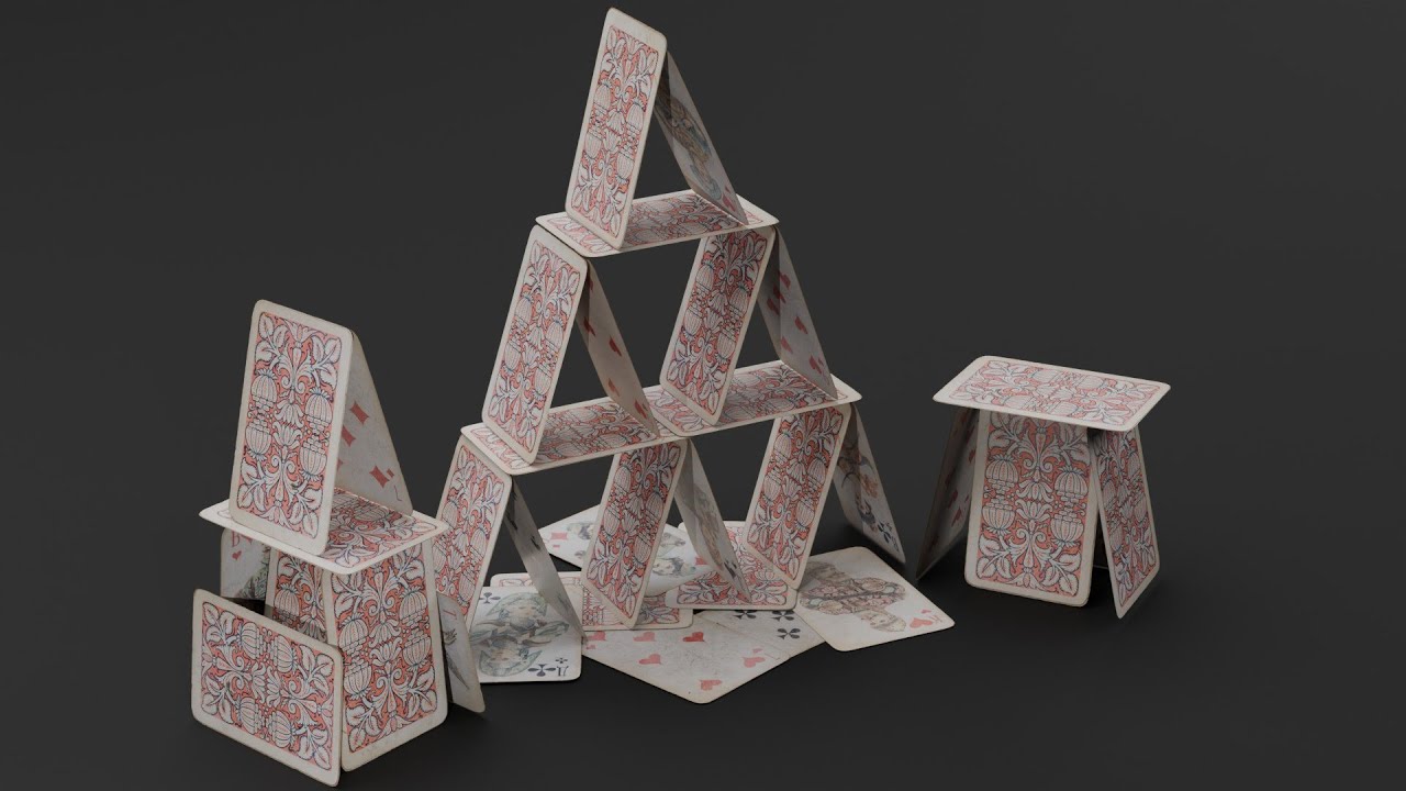 Card Board Game Old Ones 3D Model