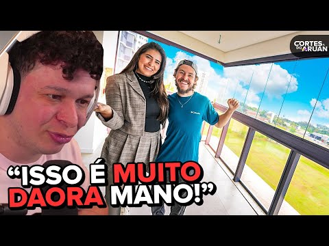 ARUAN REAGE: ESSA É A NOSSA NOVA CASA 💖 (DANI NOBREGA) - Cortes do Aruan