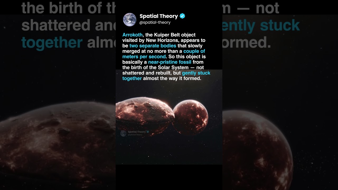 NASA Found a 4.5-Billion-Year-Old Space Fossil - The Arrokoth