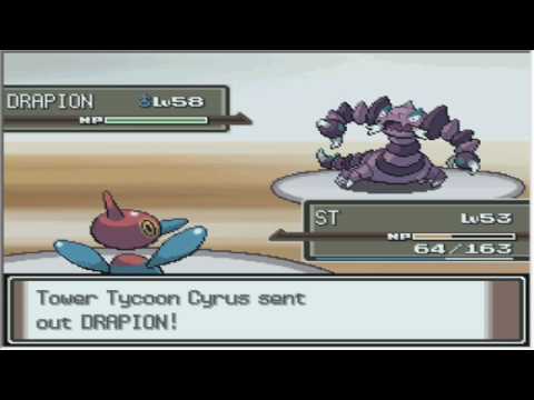 Pokemon Bloody Platinum Walkthrough Part 30:  Cyrus