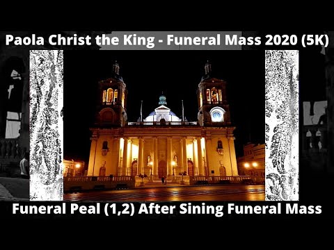 Libra Solenni (2020 - 1,2) - Raħal il-Ġdid Kristu Re - Quddiesa Funerbri - 2 Qniepen (5K Video)