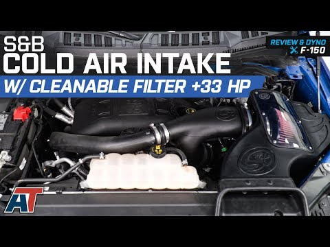 2015-2018 F150 S&B Cold Air Intake w/ Oiled Cleanable Cotton Filter 3.5L EcoBoost Review & Dyno