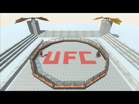 Animals in UFC fights - Animal Revolt Battle Simulator